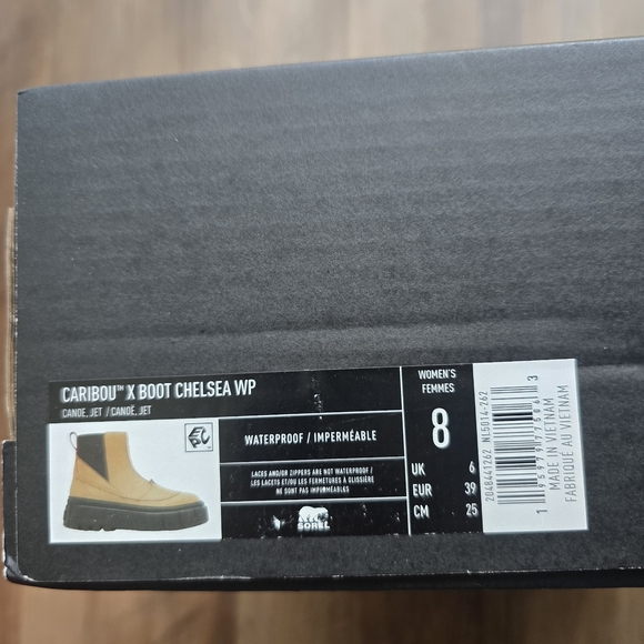 Sorel Caribou X Boot Chelsea WP - Women's Size 8 - Picture 2 of 8